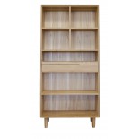Scandic Oak Large Bookcase
